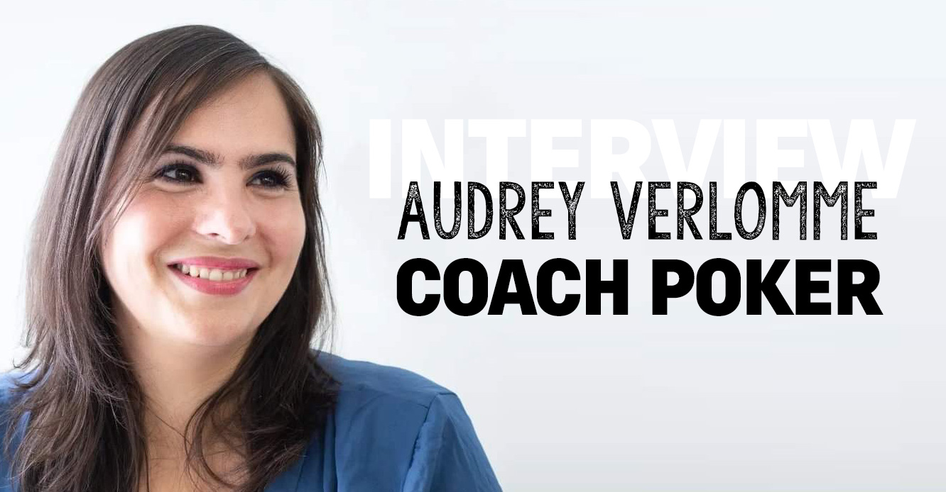 Audrey Verlomme, coach poker